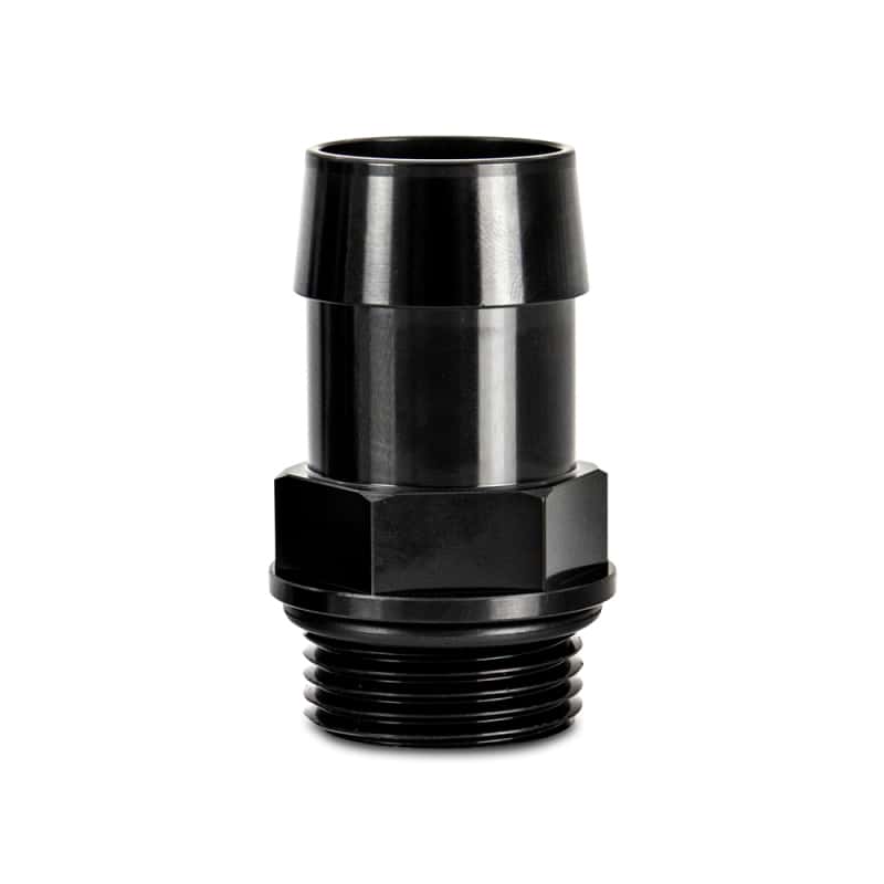 Mishimoto — Mishimoto 1pc M27x2.0 1in Aluminum Catch Can Fitting Black
Aluminum Fitting - view 1