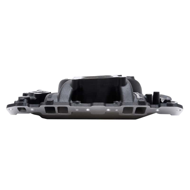Edelbrock — Edelbrock Manifold SBC Performer Air Gap Black
MANIFOLD - view 9