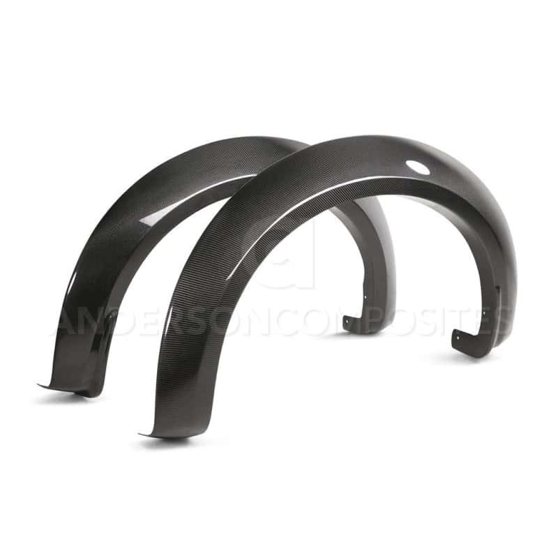 Anderson Composites — Anderson Composites 17-18 Ford Raptor Type-Wide Fender Flares (Rear) - view 2