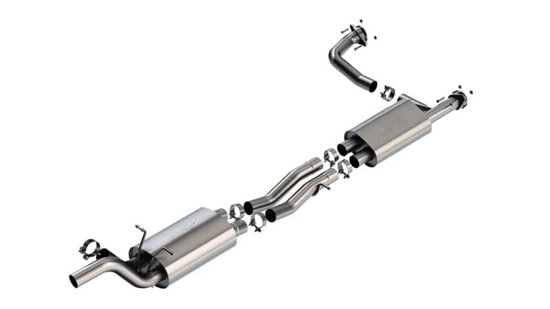 Borla — Borla 25-26 RAM 1500 RHO 3.0L V6 3in S-Type Exhaust Mid-Section - 145.1in WB
Mid-Section - S-Type - view 1