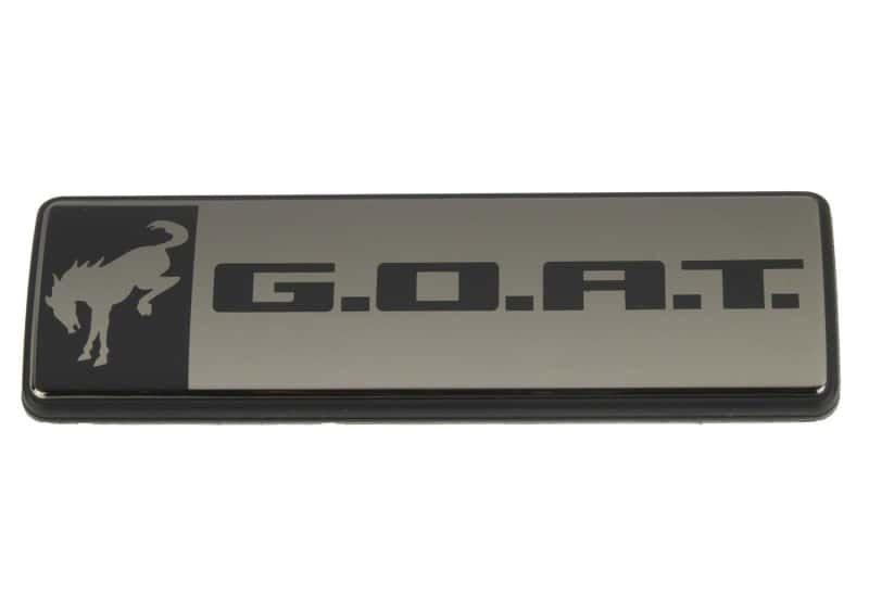 Ford Racing — Ford Racing Bronco/Bronco Sport G.O.A.T. Badge - Black/Black
Grl/FndVnt/BdyKt - view 2