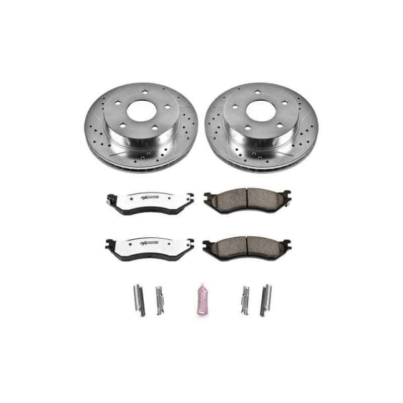 PowerStop — Power Stop 00-01 Dodge Ram 1500 Front Z36 Truck & Tow Brake Kit - view 1
