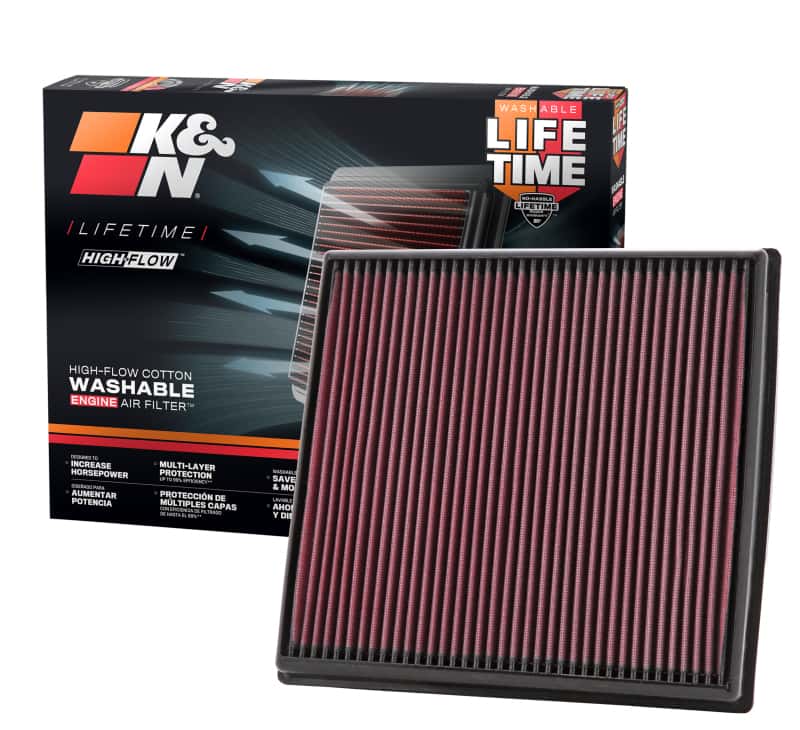 K&N Engineering — K&N Replacement Air Filter BMW X6 3.0L; 08-09
Replacement Air Filt
Air Filter - view 5