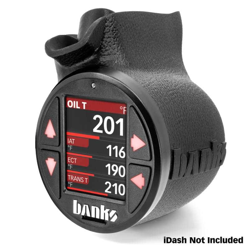 Banks Power — Banks Power 11-16 Ford F25/F350 Super Duty iDash Stealth Single Gauge Mount
iDash Stealth Pod - view 3