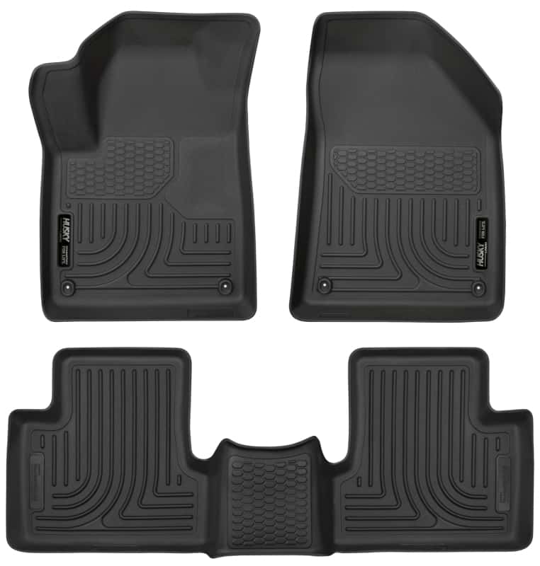 Husky Liners — Husky Liners 15-22 Jeep Cherokee WeatherBeater Combo Black Floor Liners
Floor Liners - view 1