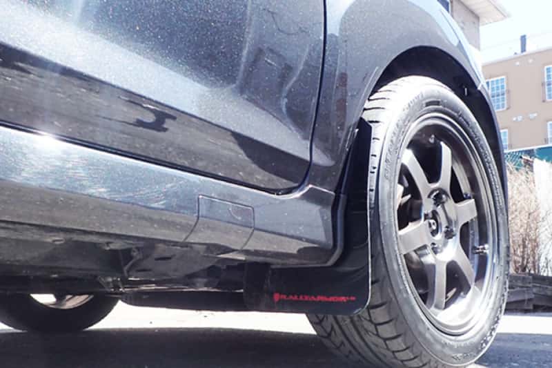 Rally Armor — Rally Armor 13-19 Ford Fiesta ST Black UR Mud Flap w/Red Logo
Mud Flap - view 10