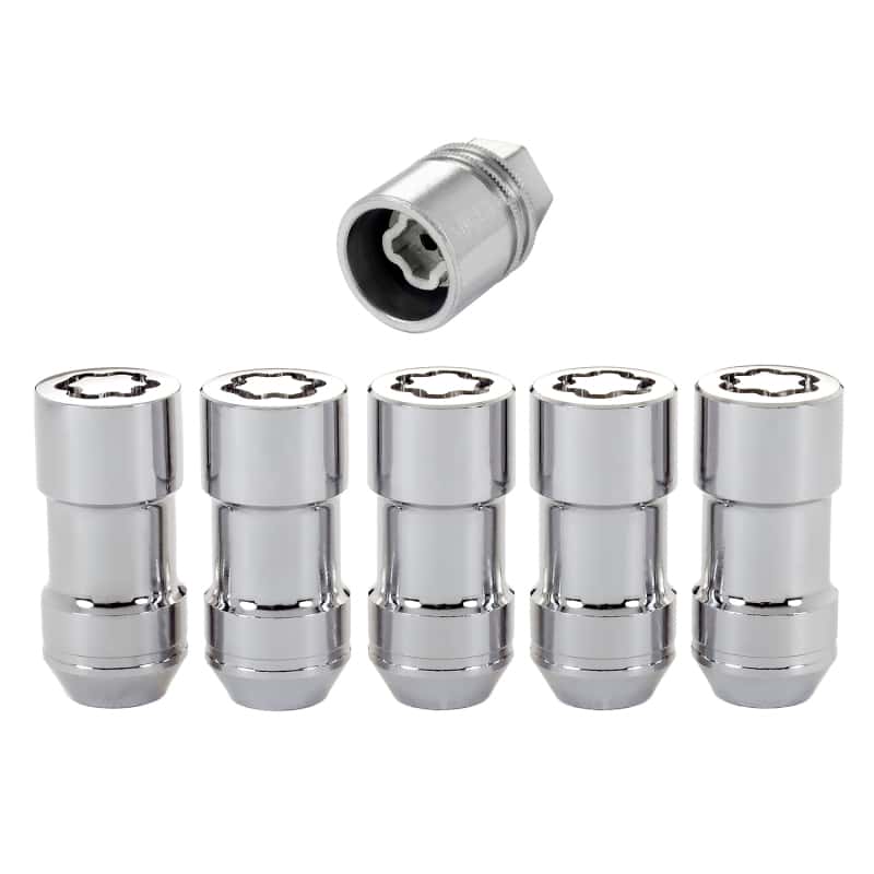 McGard — McGard Wheel Lock Nut Set - 5pk. (Cone Seat) M14X1.5 / 22mm Hex / 1.965in. Length - Chrome - view 4