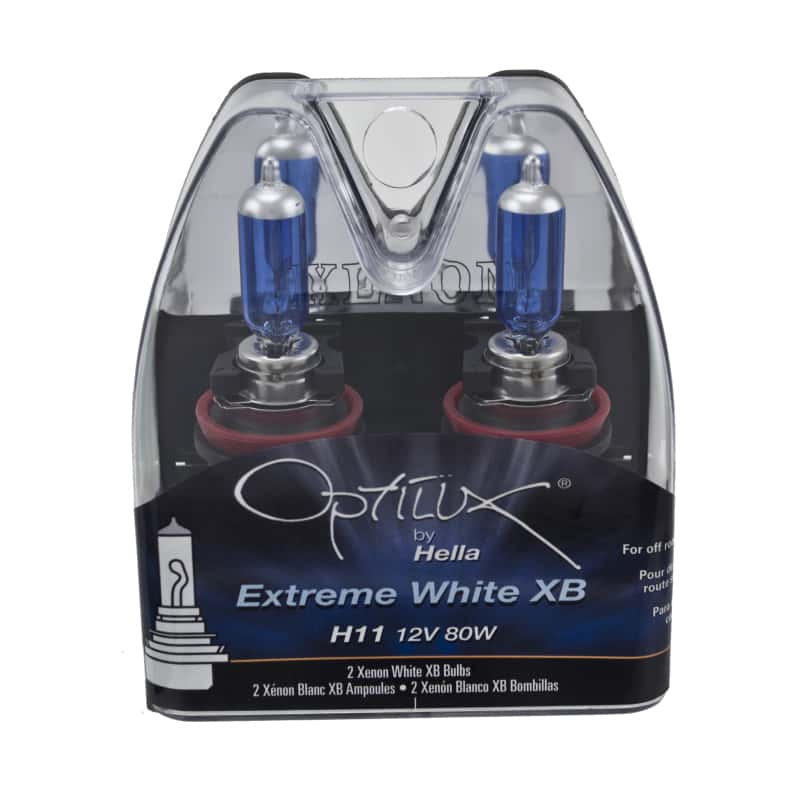 Hella — Hella Optilux XB Extreme Type H11 12V 80W Blue Bulbs - Pair
H11 Halogen Bulb
Bulb - view 25