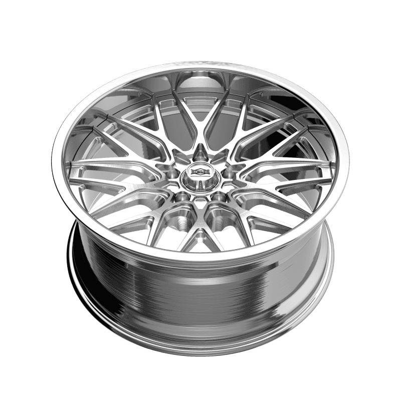 Ridler Wheels — Ridler 681 22x10.5 / 5x127 BP / 10mm Offset / 83.82mm Hub Brushed w/ Polished Lip Wheel
RIDLER 681 - view 1