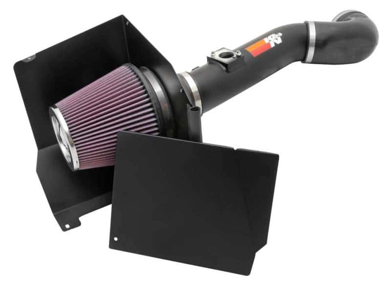 K&N Engineering — K&N 11-12 Chevy Silverado 2500/3500 HD / 11-12 GMC Sierra 2500/3500 HD High-Flow Perf Intake Kit
Performance Air Inta
Air Intake System - view 4