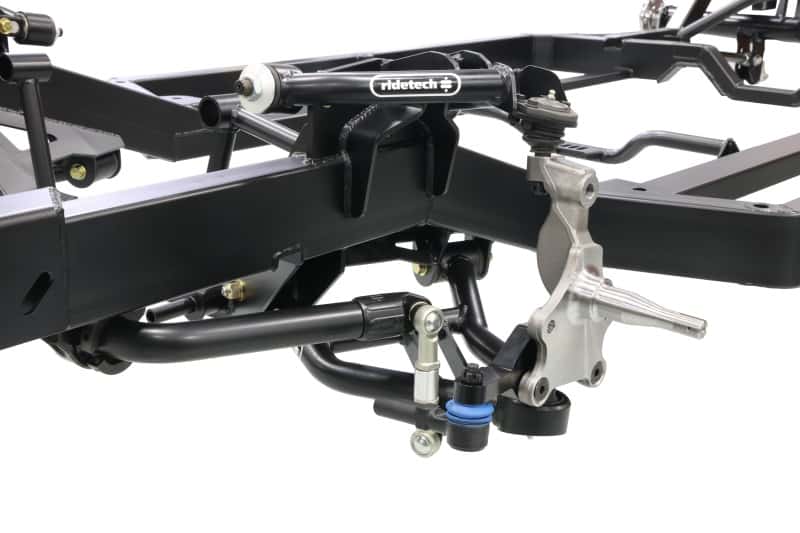 Ridetech — Ridetech 68-72 GM A-Body w/ Pin Spindle & (Narrowed) 57.25in Flange to Flange Width Momentum Chassis
Chassis, 68-72 A Bod - view 8