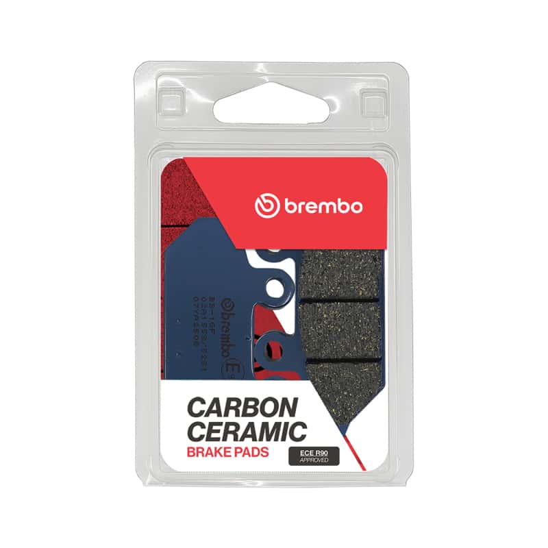Brembo OE Powersports — Brembo OE 90-91 Yamaha FZR R (Austria) 500cc Sinter Brake Pad - Front - view 2