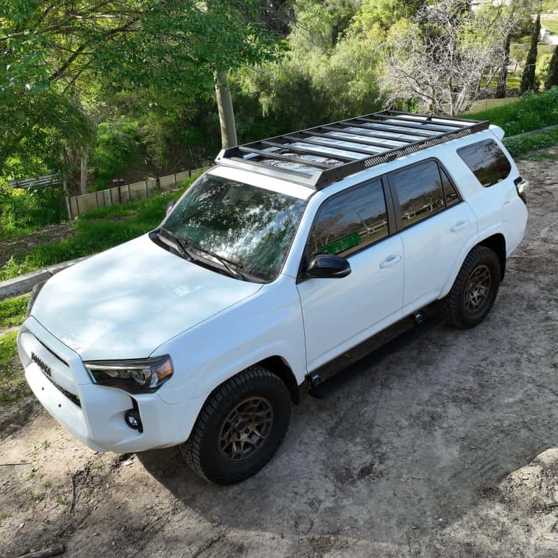 Go Rhino — Go Rhino 10-23 Toyota 4Runner Ceros Low Profile Roof Rack - Tex. Blk
Ceros Roof Rack - view 1