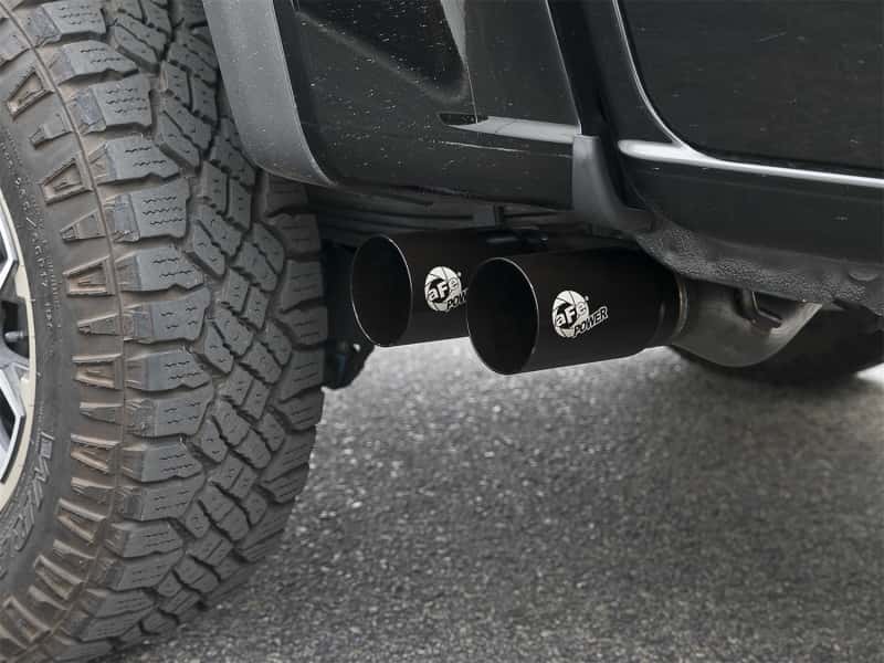 aFe — aFe MACH Force-Xp 3in 409 SS Cat-Back Exhaust w/ Black Tips 17-18 GM Colorado/Canyon V6-3.6L
Cat-Back Exhaust - view 5