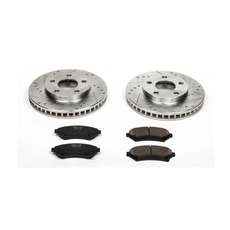 PowerStop — Power Stop 97-05 Buick Century Front Z23 Evolution Sport Brake Kit - view 1