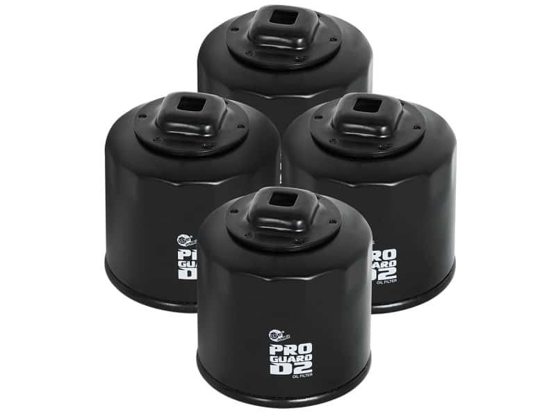 aFe — aFe Pro GUARD D2 Oil Filter 02-17 Nissan Cars L4/ 04-17 Subaru Cars H4 (4 Pack)
Oil Filter - view 1