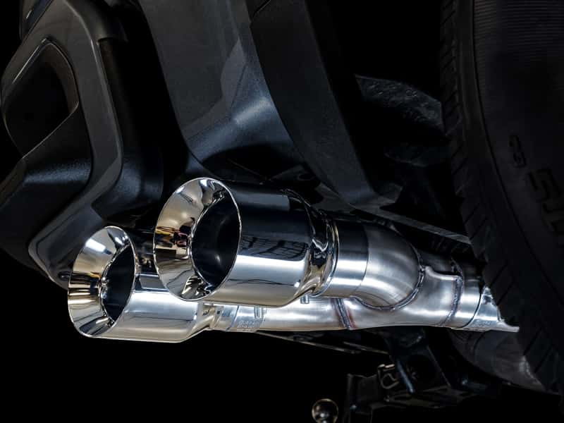 AWE Tuning — AWE Tuning 4th Gen GM 1500 5.3L 0FG Catback Dual Side Exit (Flat Bumper) - Chrome Tips
0FG Catback - view 8