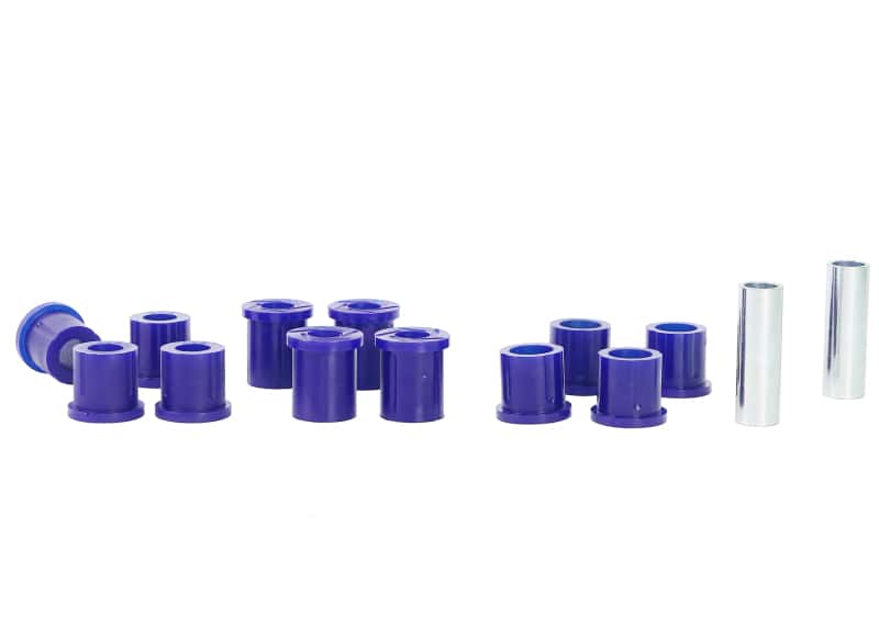 Superpro — SuperPro 87-99 Ford Courier 4x4 2WD Rear Leaf Spring Full Bushing Kit
Vehicle Bushing Kit - view 3