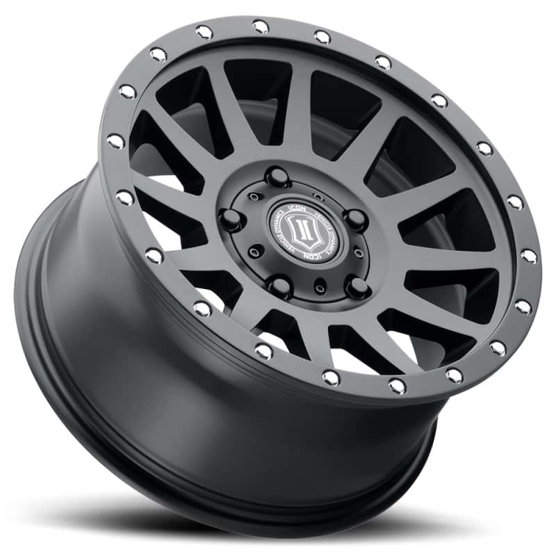 ICON — ICON Compression 17x8.5 5x150 25mm Offset 5.75in BS 110.1mm Bore Satin Black Wheel
COMPRESSION WHEEL - view 3