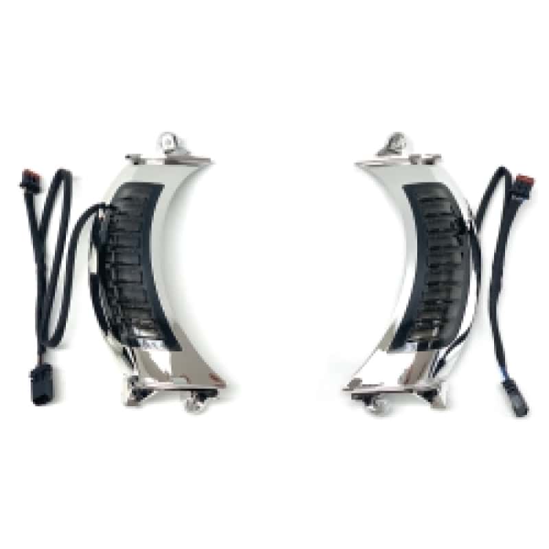 Letric Lighting — Letric Lighting Fairing Vent Swtchbck T/S Chr - view 2