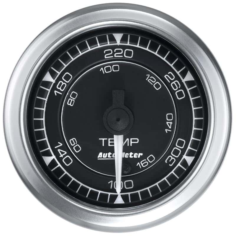 AutoMeter — Autometer Chrono 2-1/16in 140-380 Degree Digital Stepper Motor Temperature Gauge
GA 2" TEMP 340F S CH - view 1