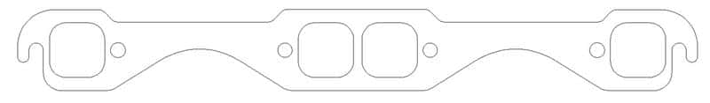 Cometic Gasket — Cometic Chevrolet Gen-1 Small Block V8 .064in ArmorCore Exhaust Manifold Gasket Set - 23 Degree Head
Exhaust Gasket Set - view 1