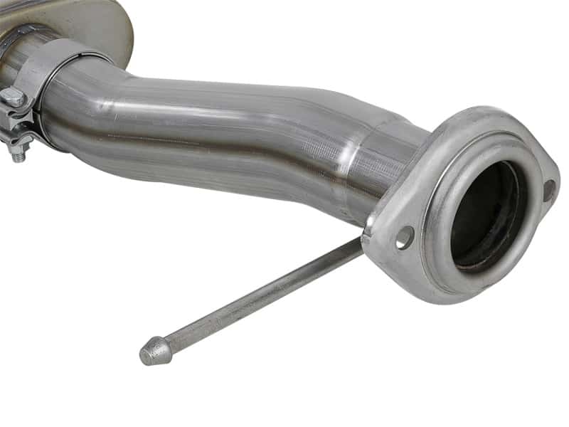 aFe — aFe Rebel Series Exht 3in SS Middle Side Exit CB w/ Black Tips 11-14 Ford F150 Ecoboost V6 3.5L (tt)
Cat-Back Exhaust - view 4