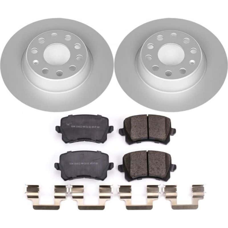 PowerStop — Power Stop 2009 Volkswagen Passat Rear Z23 Evolution Sport Coated Brake Kit - view 1