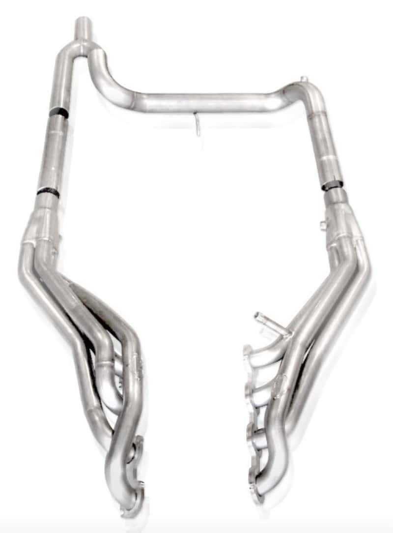 Stainless Works — Stainless Works 04-08 Ford F-150 4.6L 4WD 1-5/8in Long Tube Headers w/ Catted Leads (Factory Conn.)
Exhaust System - view 2