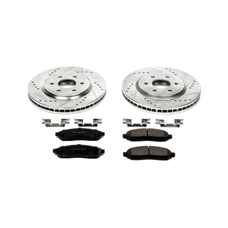 PowerStop — Power Stop 05-18 Nissan Frontier Front Z23 Evolution Sport Brake Kit - view 1
