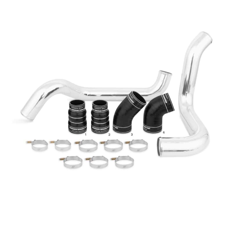 Mishimoto — Mishimoto 02-04.5 Chevrolet 6.6L Duramax Intercooler Kit w/ Pipes (Black) - view 7