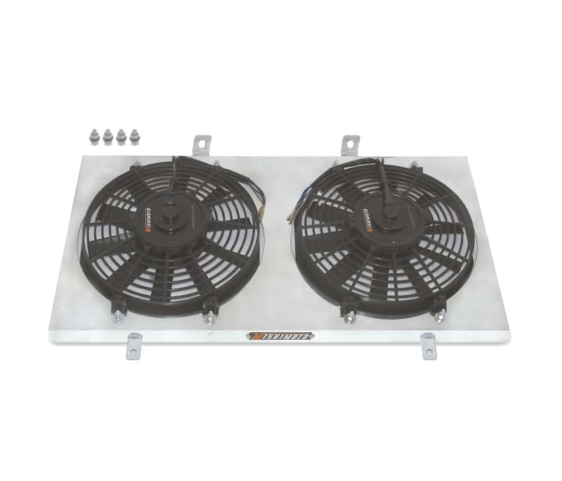 Mishimoto — Mishimoto 89-94 Nissan 240sx S13 SR20DET Aluminum Fan Shroud Kit
Cooling Fan Assembly - view 5