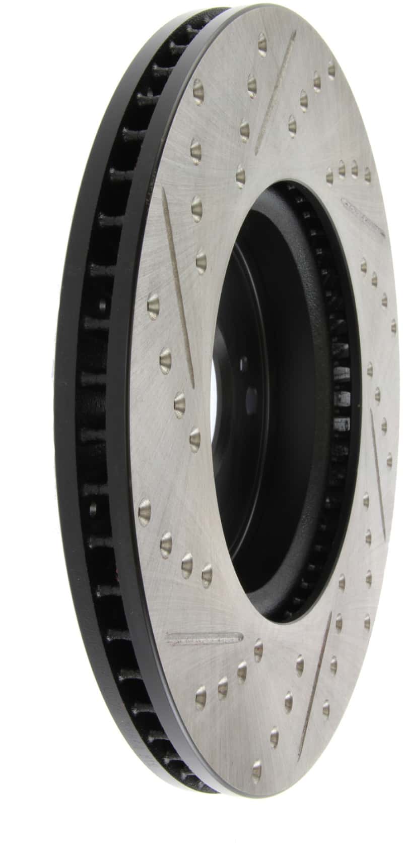 Stoptech — StopTech Slotted & Drilled Sport Brake Rotor Front Left 13 Honda Accord Sport
Slot/Drill Rotor - view 3