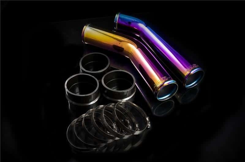Weapon R — Weapon R 08-09 Mitsubishi Lancer EVO X Upper Intercooler Piping Kit - view 1