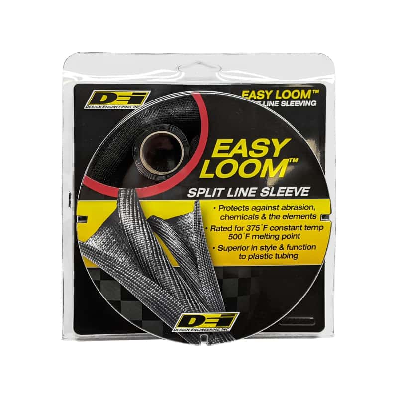 DEI — DEI Split Wire Sleeve Easy Loom 19mm-3/4in x 10 Black
Wire Sleeve - view 8