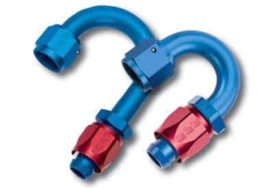 Russell — Russell Performance -10 AN Twist-Lok 45 Degree Hose End (Black)
Hose Fitting - view 7