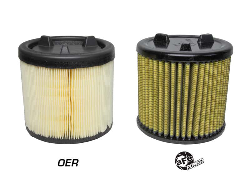 aFe — aFe Power 21-22 Ford Bronco L4-2.3L (t)/V6-2.7L (tt) Magnum FLOW Air Filter w/ Pro GUARD 7 Media
Magnum FLOW Filter - view 3