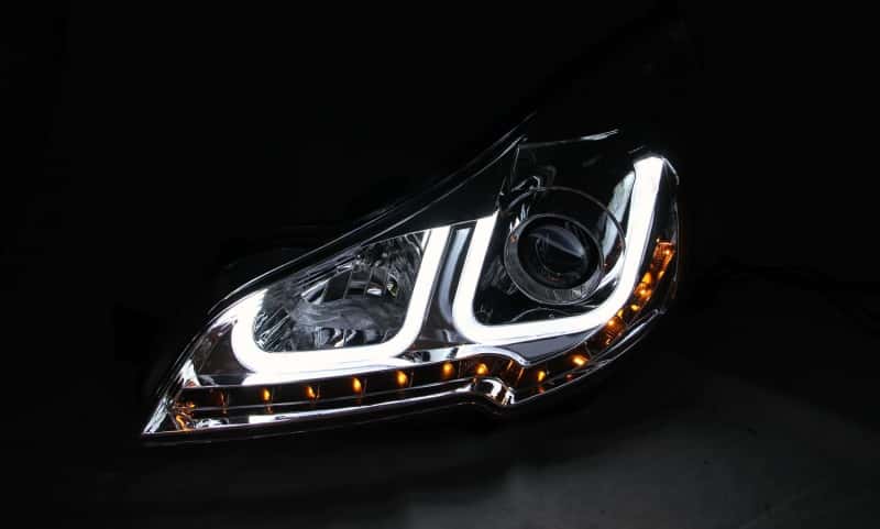 ANZO — ANZO 2010-2014 Subaru Outback Projector Headlights w/ U-Bar Black
Head Light Set
HdLtSet - view 4