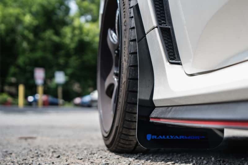 Rally Armor — Rally Armor 17-22 Honda Civic Type R Black UR Mud Flap w/Red Logo
Mud Flap - view 2