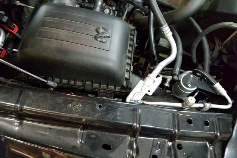J&L — J&L 09-18 Ram 1500 5.7L Passenger Side Oil Separator 3.0 - Clear Anodized
Oil Separator - view 2