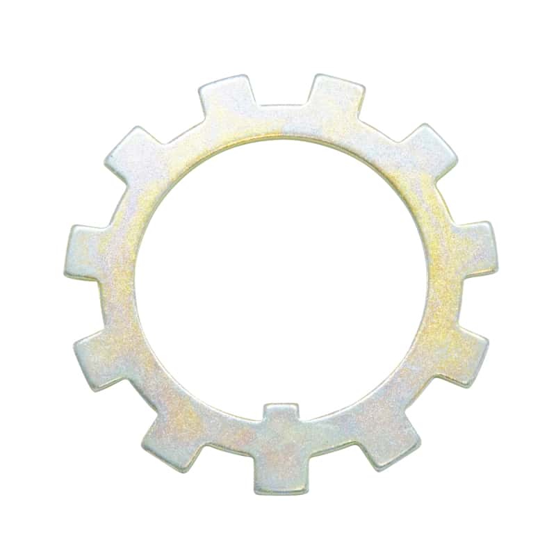 Yukon Gear & Axle — Yukon Gear Spindle Nut Retainer Washer for Dana 60 & 70 2.020in O.D 11 Outer TABS
Spindle nut & washer
Spindle nut/washer - view 1