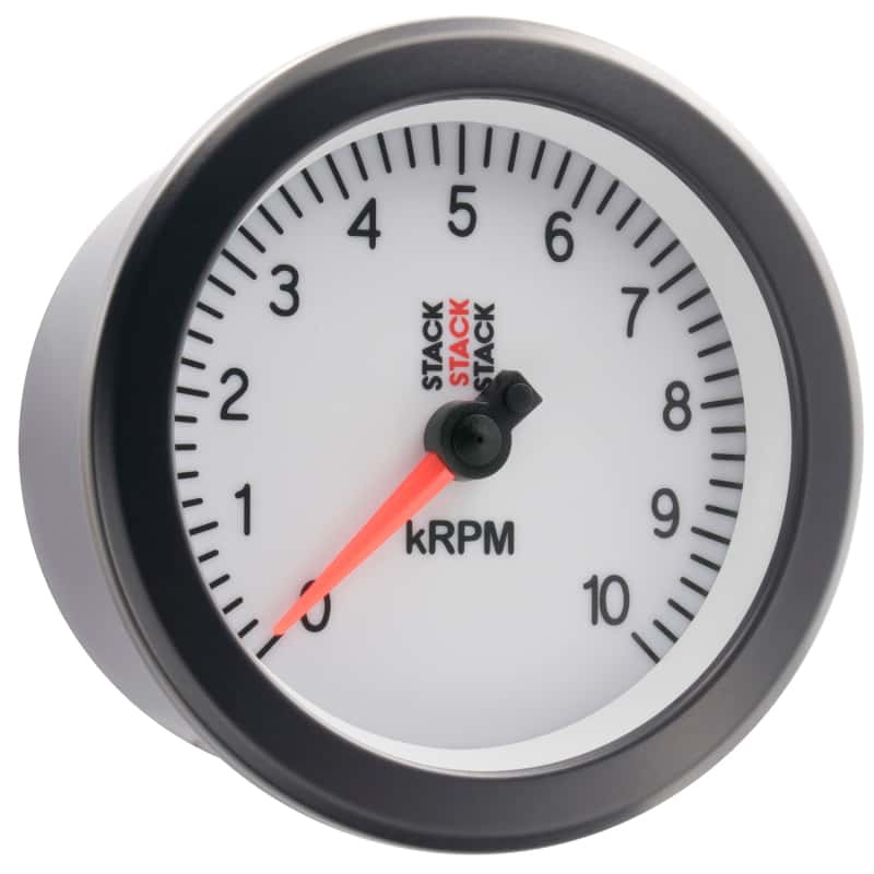 AutoMeter — Autometer Stack Sport 88mm 0-10K RPM Tachometer - White
TACH SPORT WT 10KRPM - view 5