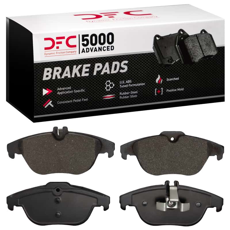 DFC — DFC 08-15 Mercedes-Benz C300 Sedan Rear 5000 Advanced Low Metallic Brake Pads
DFC Brake Pad Set - view 1