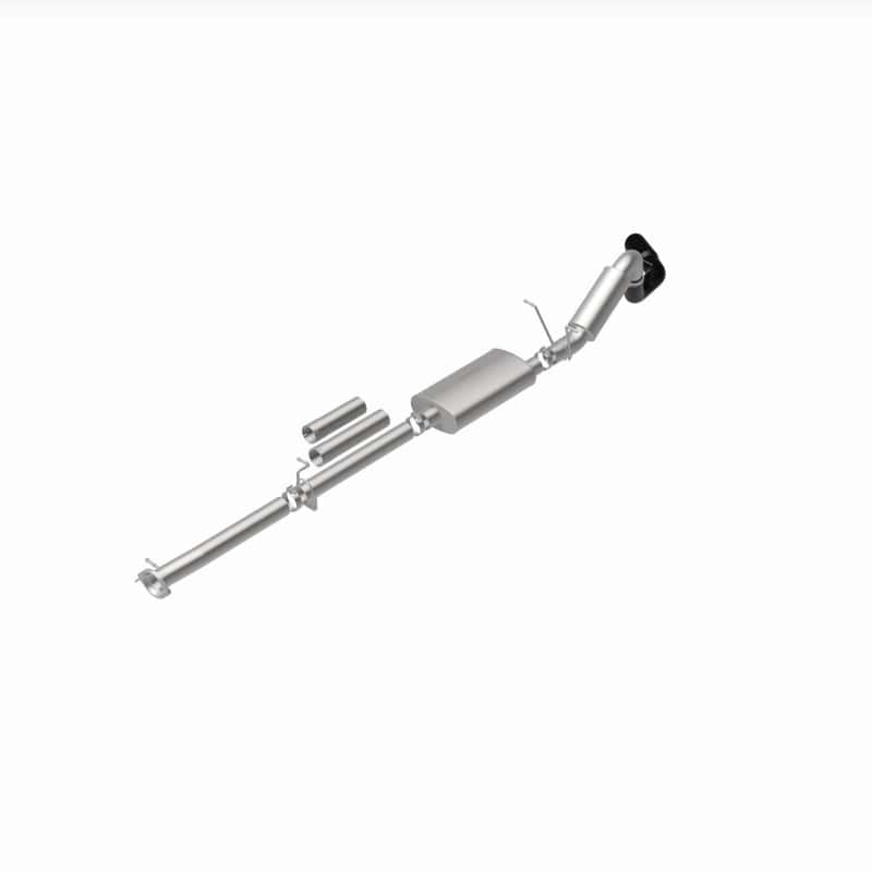 Magnaflow — MagnaFlow 11-19 GM 2500/3500 6.0L 4in Single Passenger Side Rear Exit Cat-Back Exhaust w/Black Tips
Cat-Back - view 18