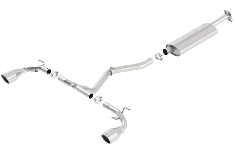 Borla — Borla 13-15 Scion FR-S 2.0L 4cyl 6spd / 13 Subaru BRZ 2.0L 4cyl 6spd SS Catback Exhaust
Cat-Back System
ExhstSysKt - view 4