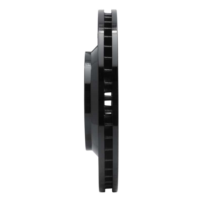 R1 Concepts — R1 06-16 Buick Lucerne Front Left Drilled & Slotted Black Brake Rotor
R1 Brake Rotor Drill - view 3