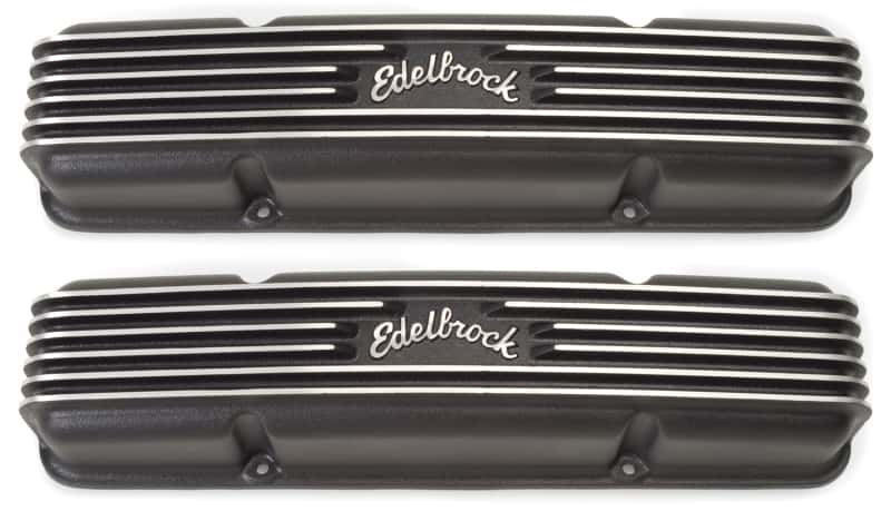 Edelbrock — Edelbrock Valve Cover Classic Series Chevrolet 1959-1986 262-400 CI V8 Black
ELITE - view 2
