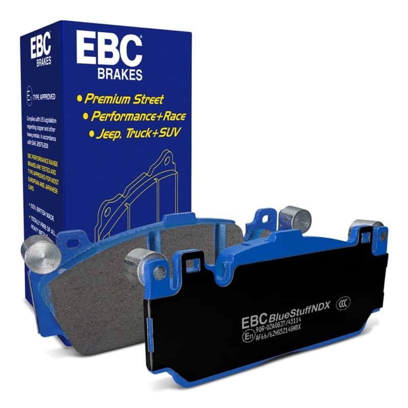 EBC — EBC 12-16 BMW M5 (F10) Bluestuff Front Brake Pads
Disc Brake Pad - view 1
