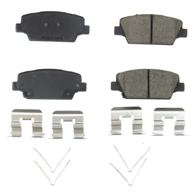 PowerStop — Power Stop 17-18 Kia Cadenza Rear Z17 Evolution Ceramic Brake Pads w/Hardware
Z17 Brake Pads - view 1