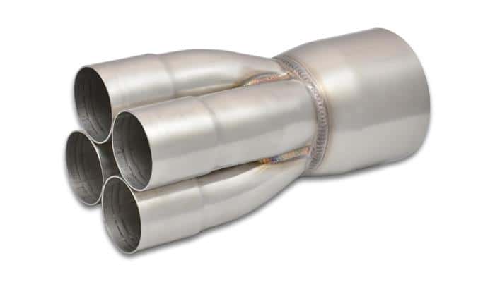 Vibrant — Vibrant 4-1 SS Merge Collectors (2in Inlet Slipover ID 3-1/2in Merge Outlet OD) - Sold Individually
2ID3.5OD4-1Cltr7.75L
2"ID3.5"OD4-1Collect
Exhaust Collector - view 4